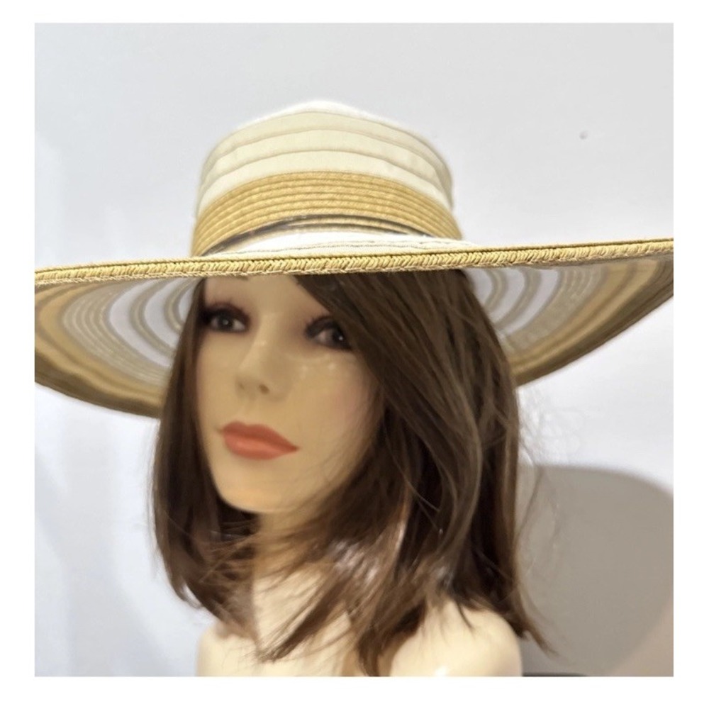 Caribbean Joe Women's Floppy Brim Hat Island Supply Co 16'' Wide